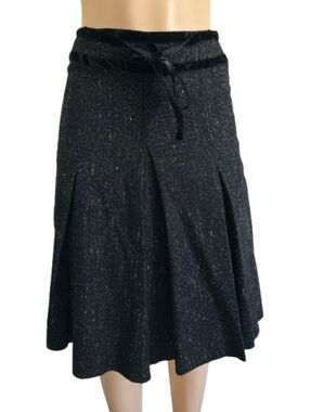 Y2k Classic A-line Plated Skirt Size 4